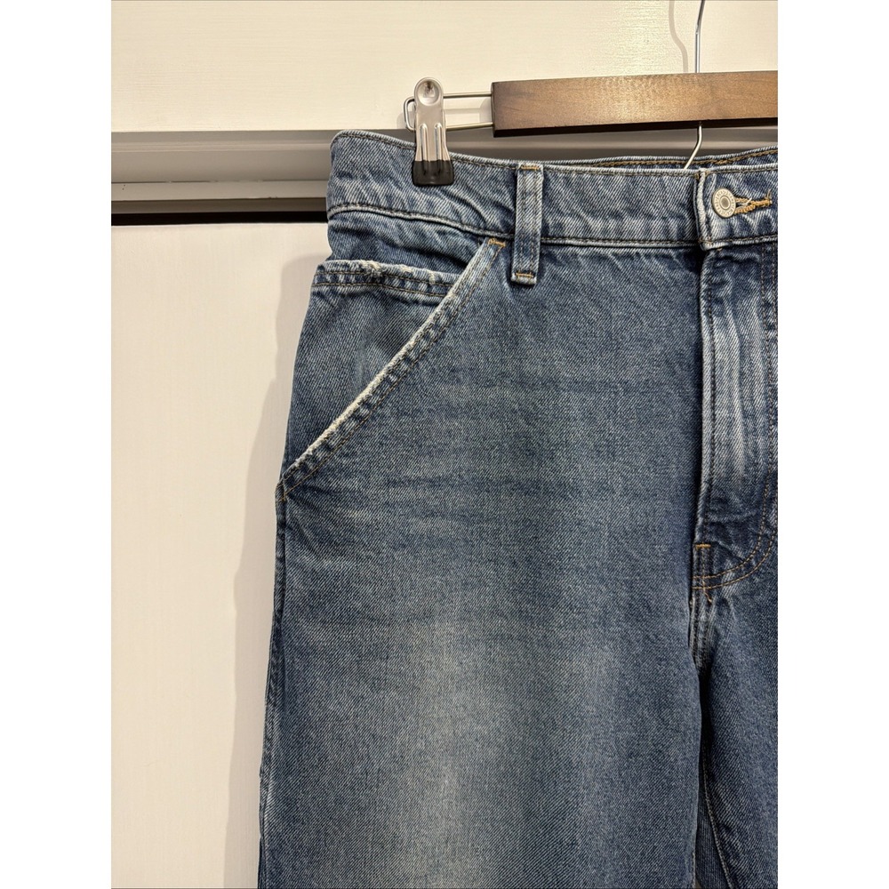 Lucky Brand Denim CARPENTER Jeans Men's 32x32 Wide Leg Relaxed Straight, HEAVY - Picture 2 of 14